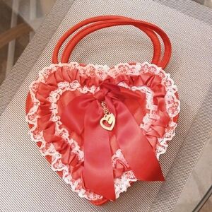 Sugar Thrillz Heart Satin Purse